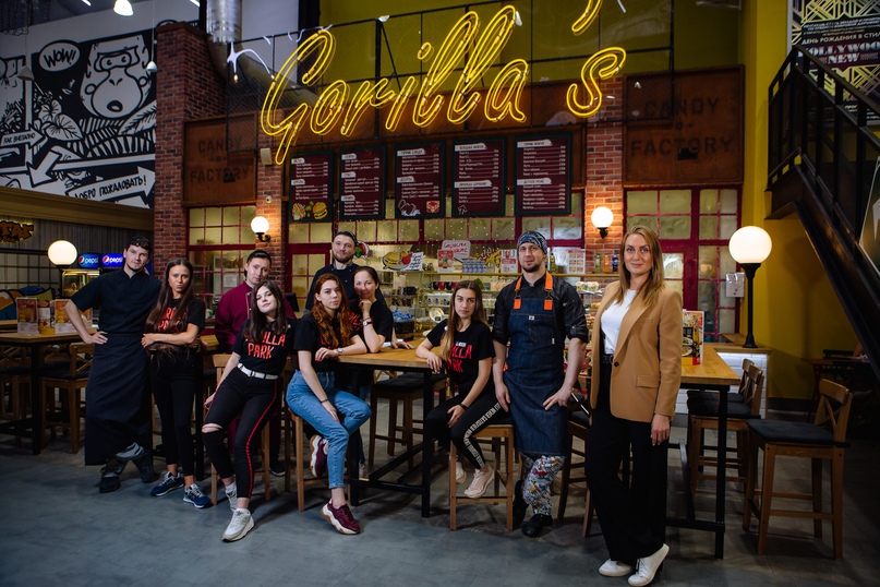 Коллектив ресторана Gorilla`s